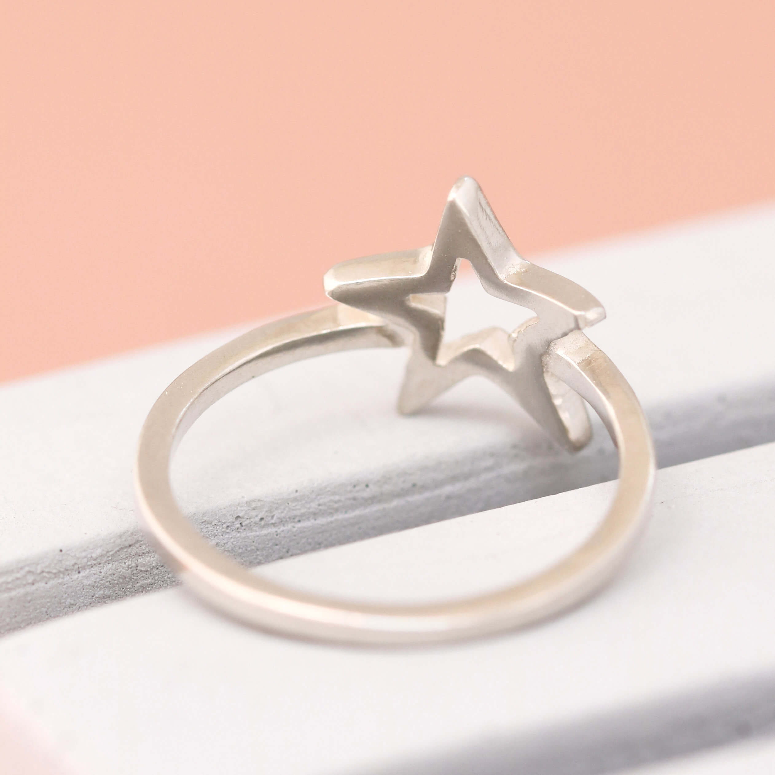 Open star ring