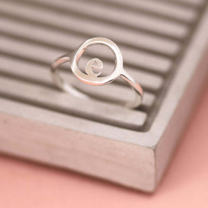 Personalised initial ring