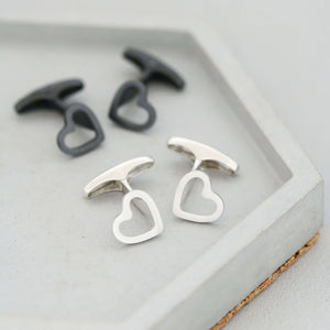 Valentine’s Day cufflinks