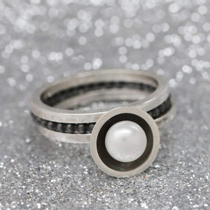 Pearl Stacking Rings