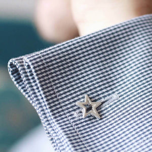 Symbolic star cufflinks