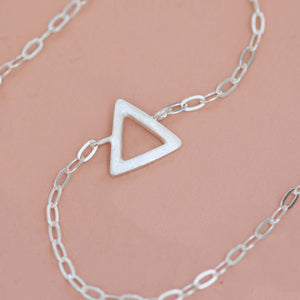 Triangle shape bracelet