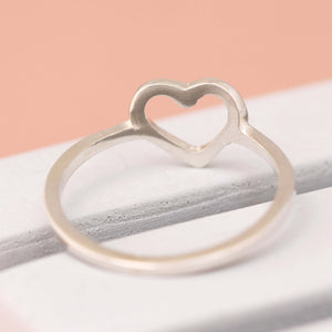 Heart shape ring