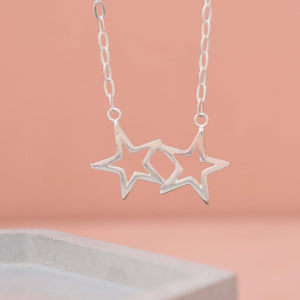 handmade star necklace