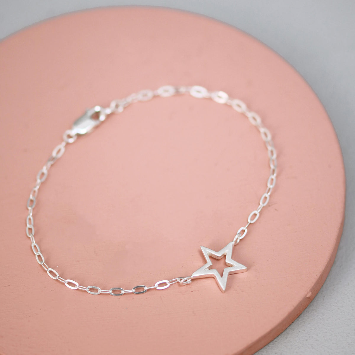 star bracelet sterling silver