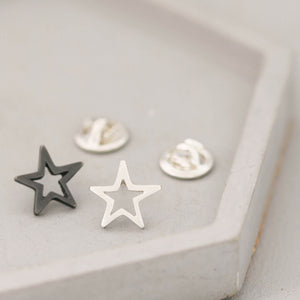 silver star lapel pin