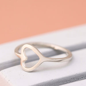 Creative heart ring